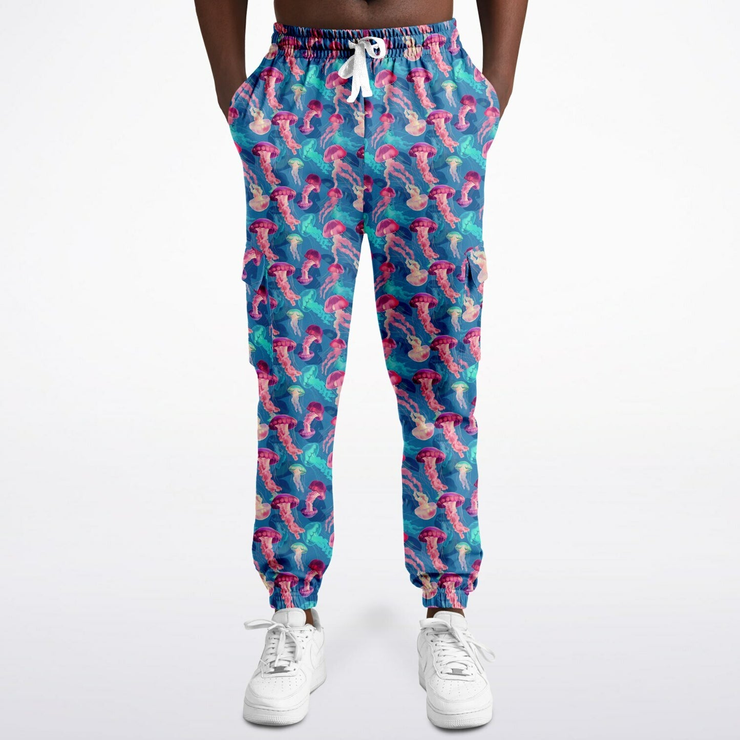 Fashion Cargo Sweatpants - Ocean