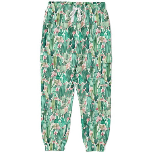Fashion Cargo Sweatpants - Plants