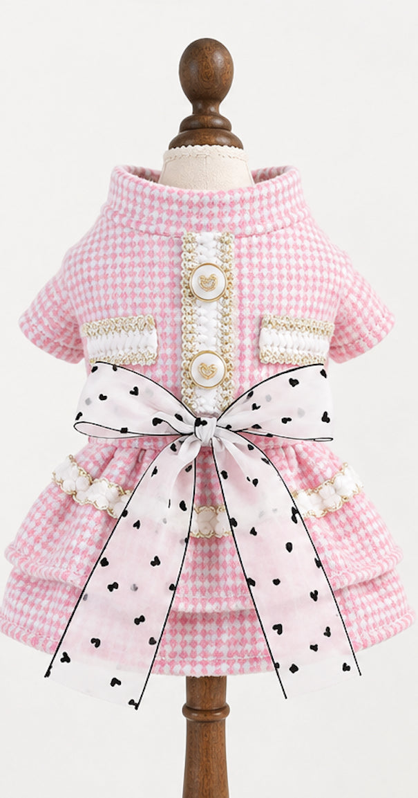 The Sweetheart Tweed Dress