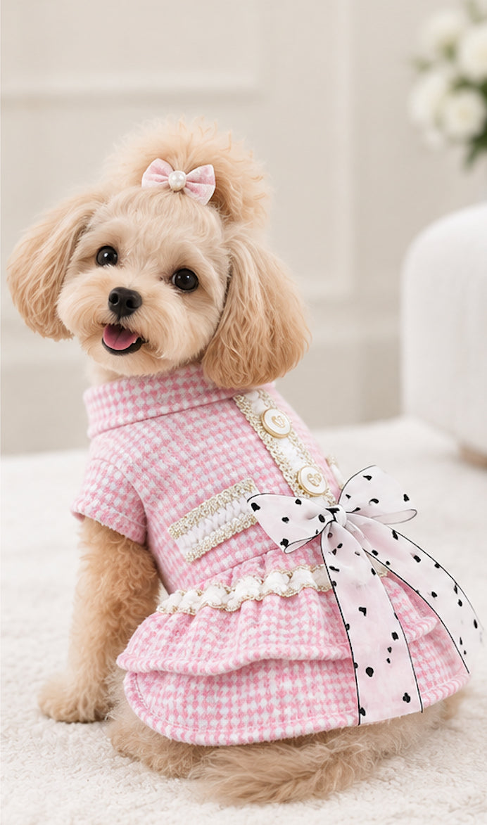 The Sweetheart Tweed Dress
