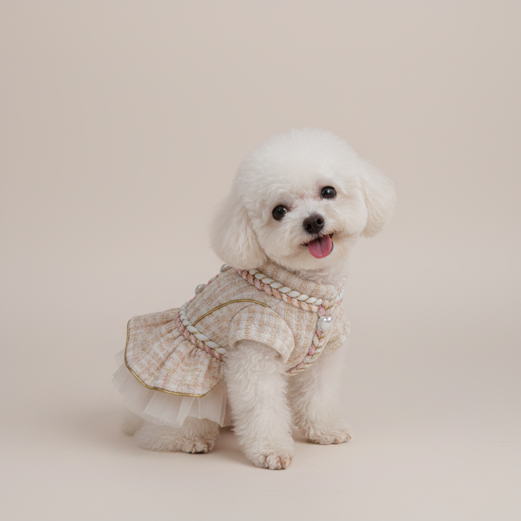 The Celeste Tweed Dress