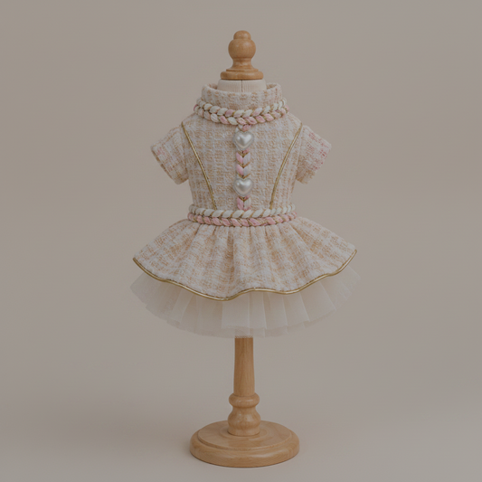 The Celeste Tweed Dress