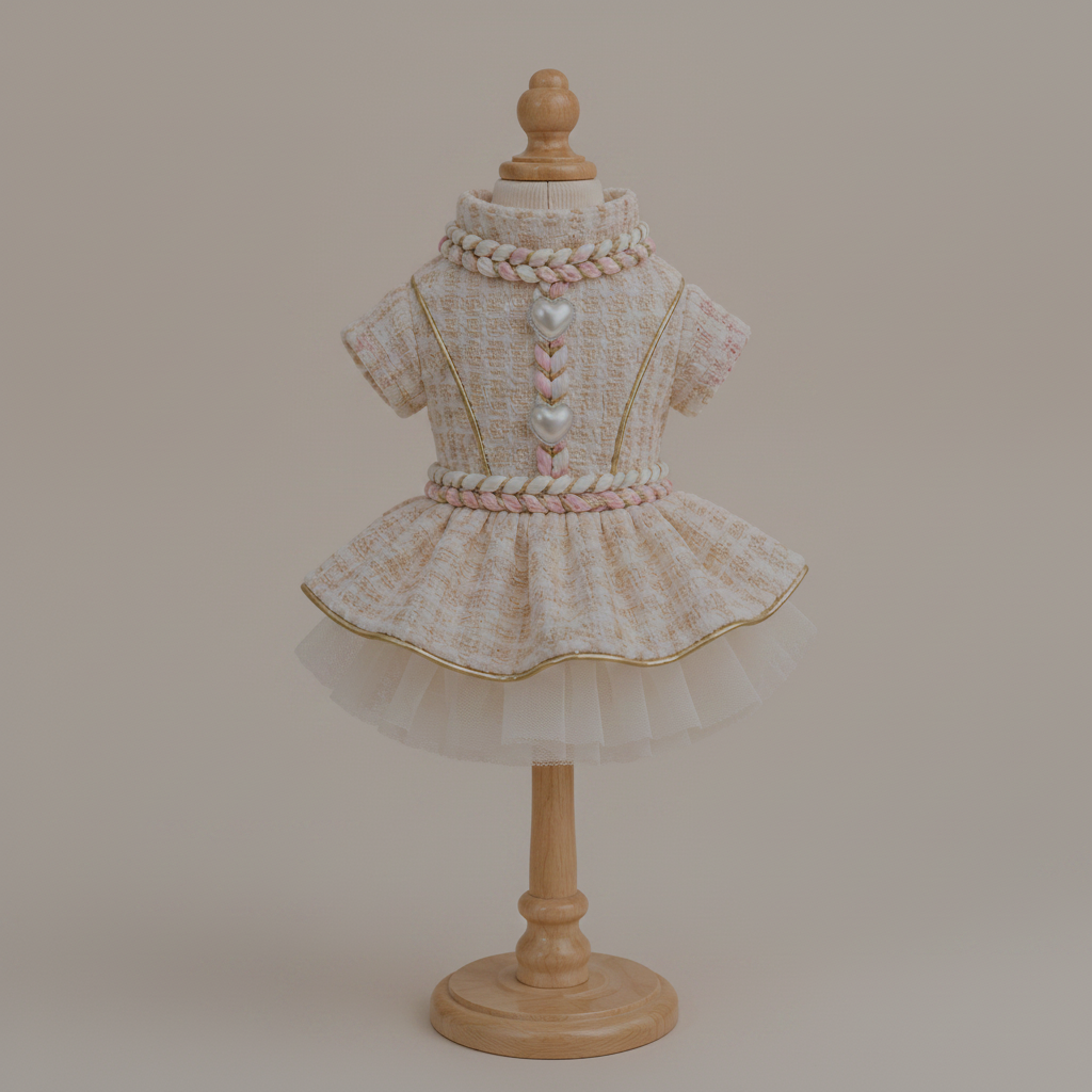The Celeste Tweed Dress