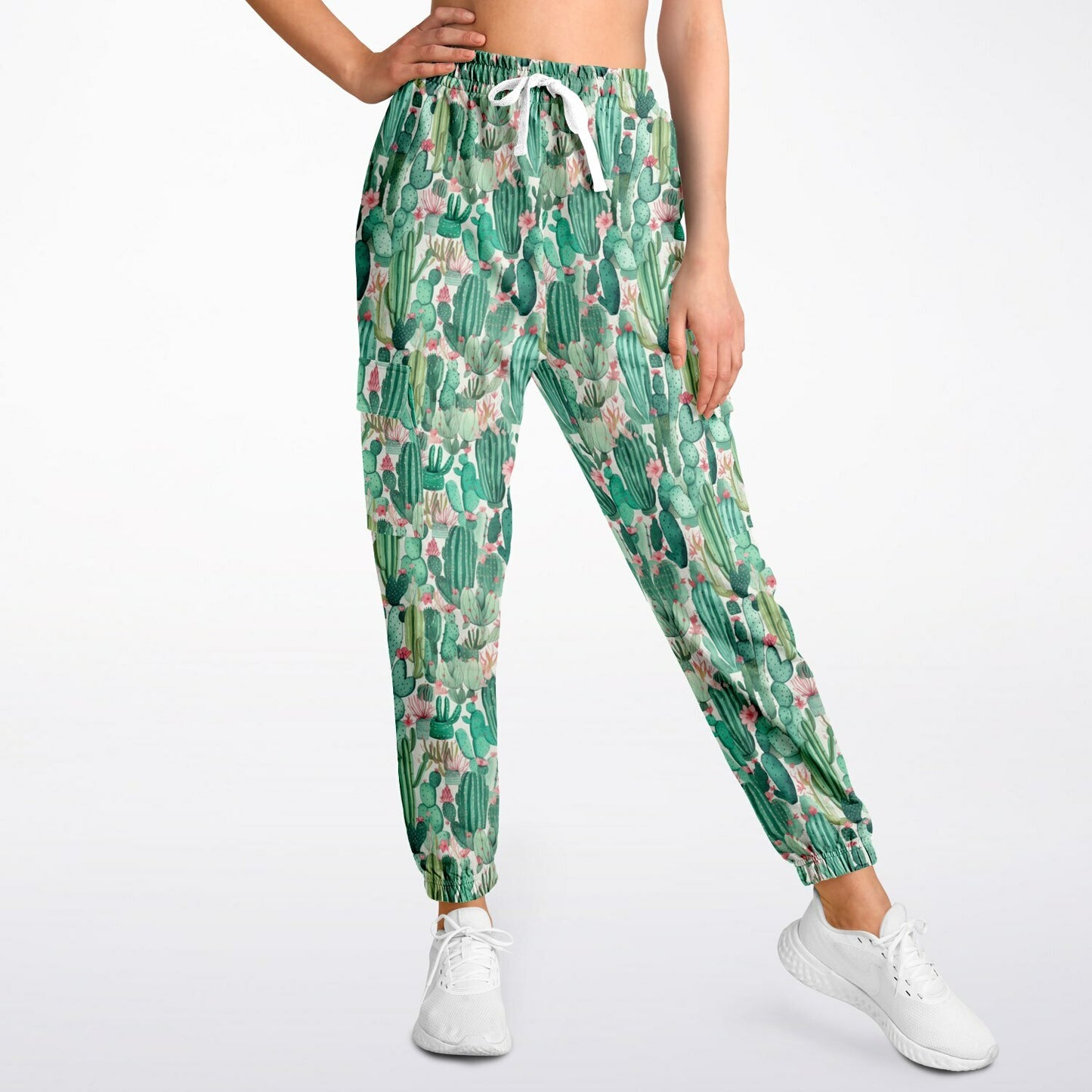Fashion Cargo Sweatpants - Plants