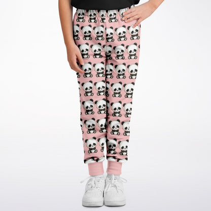 Fashion Kids/Youth Jogger - Panda Pink