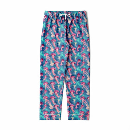 Men's Satin Set Pajamas - Ocean