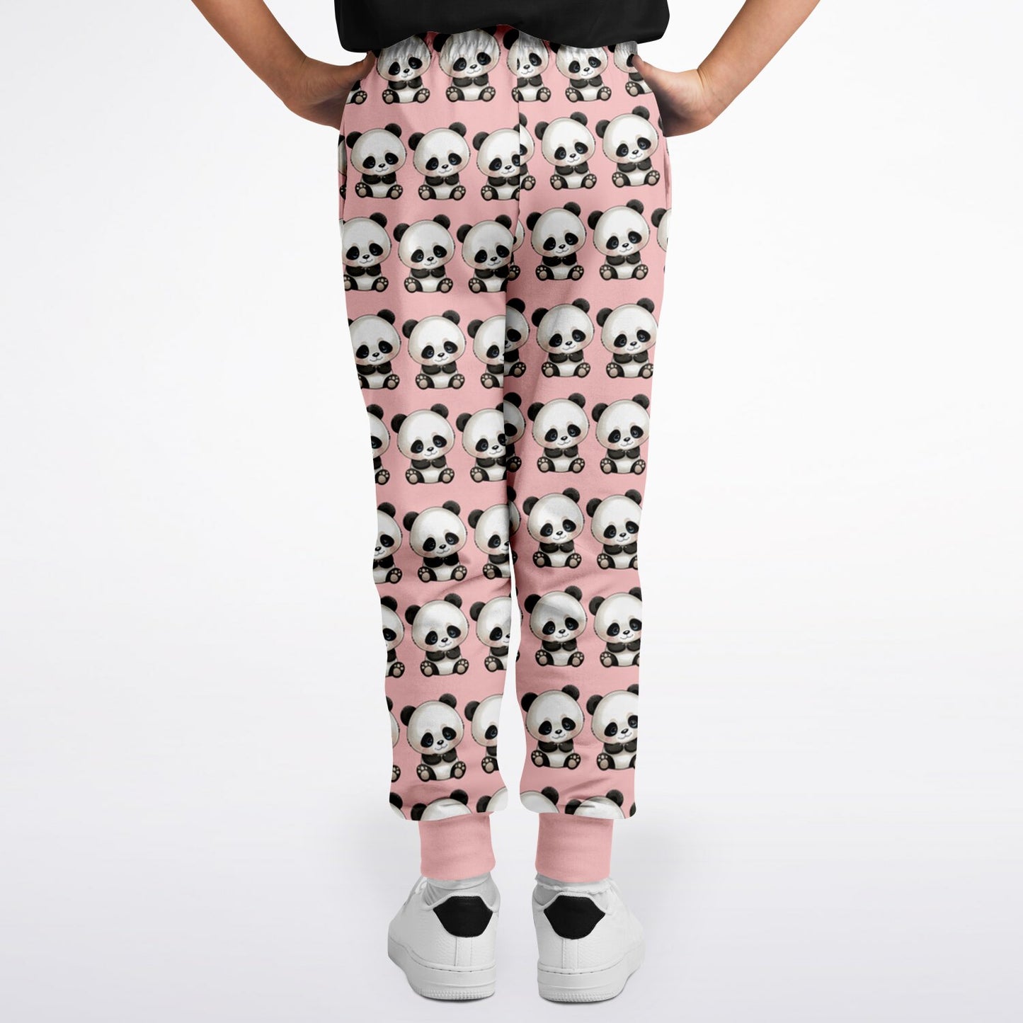 Fashion Kids/Youth Jogger - Panda Pink