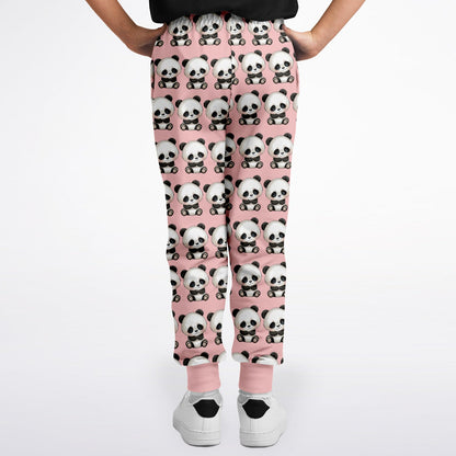 Fashion Kids/Youth Jogger - Panda Pink
