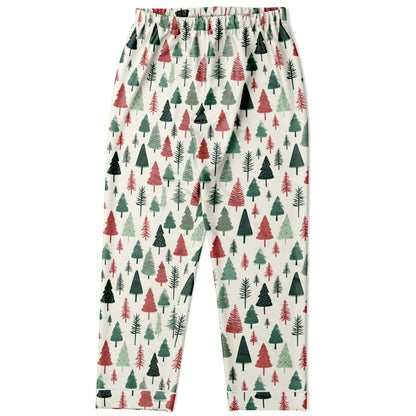 Women's Satin Set Pajamas -Christmas Tree