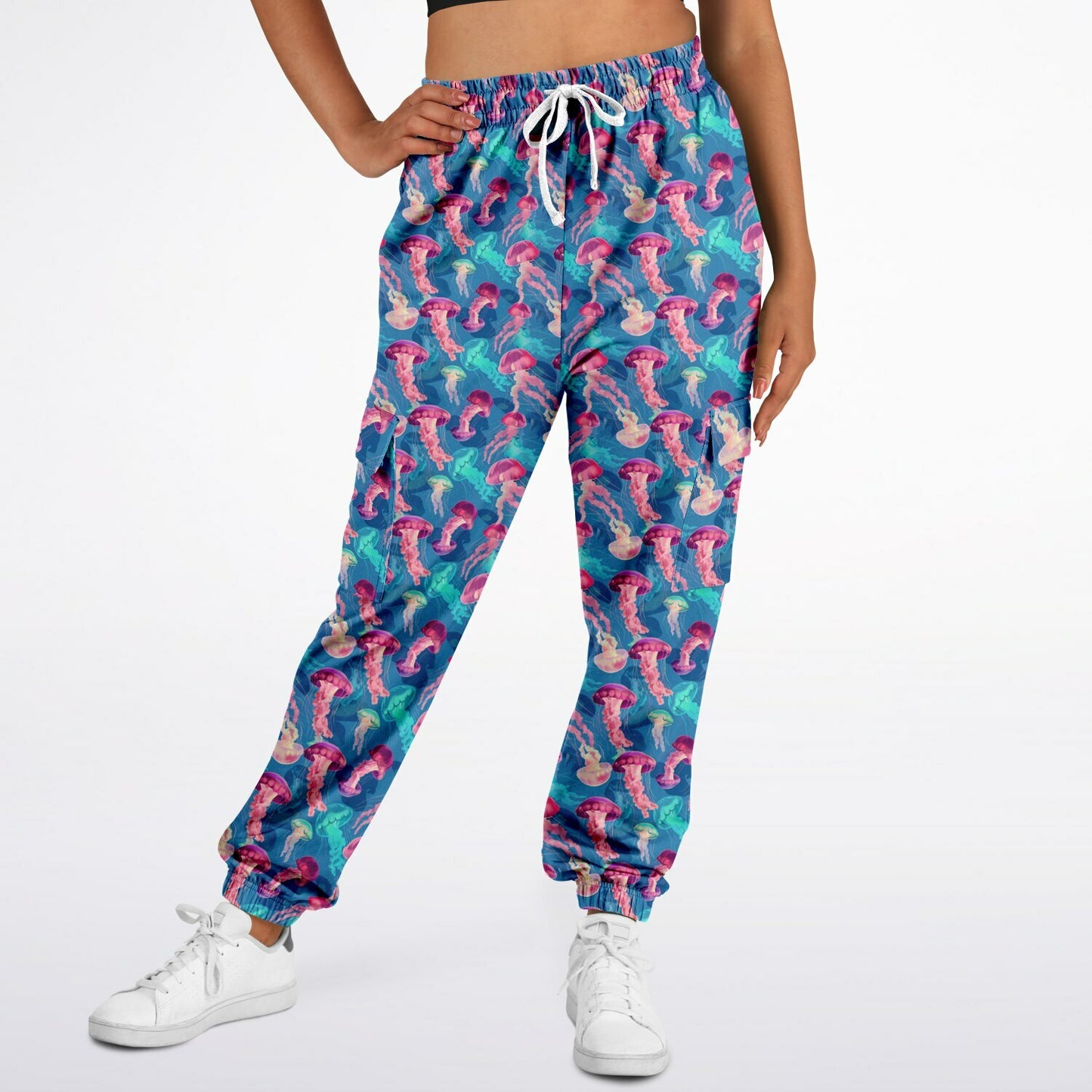 Fashion Cargo Sweatpants - Ocean