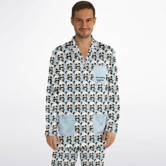 Men's Satin Set Pajamas - dreaming together