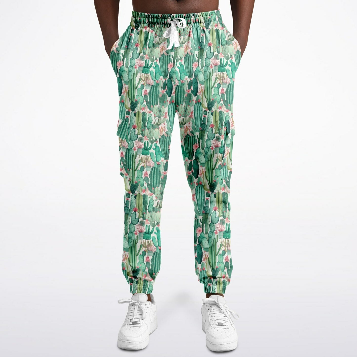Fashion Cargo Sweatpants - Plants