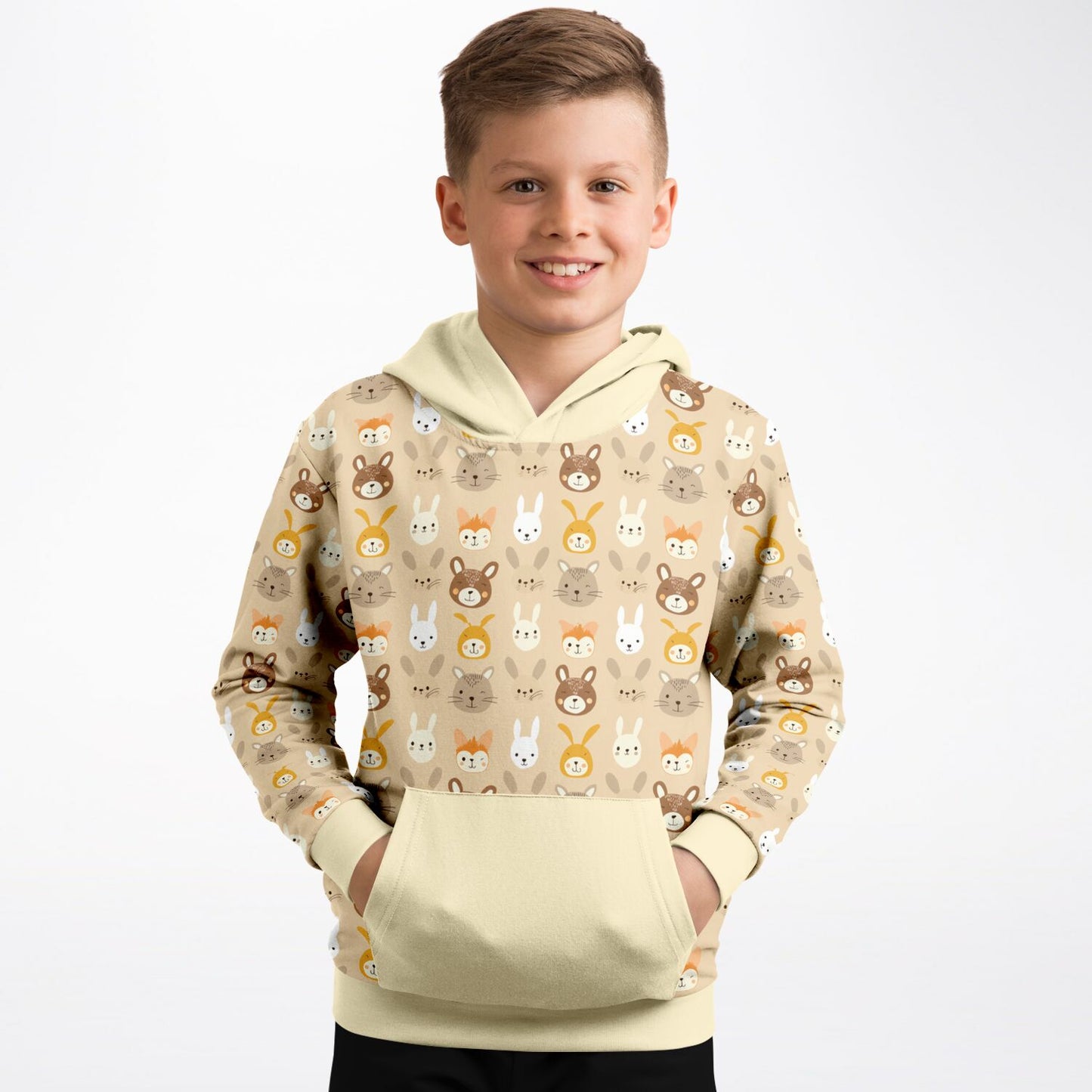 Fashion Kids Hoodie - Animal Print