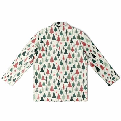 Men's Satin Set Pajamas - Christmas Tree