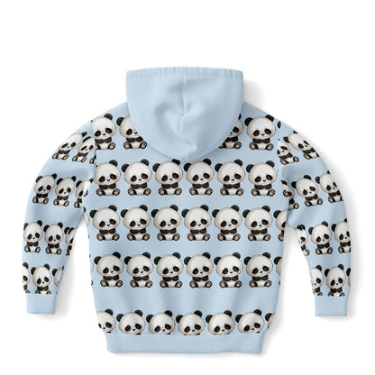 Fashion Kids Hoodie - Blue Panda