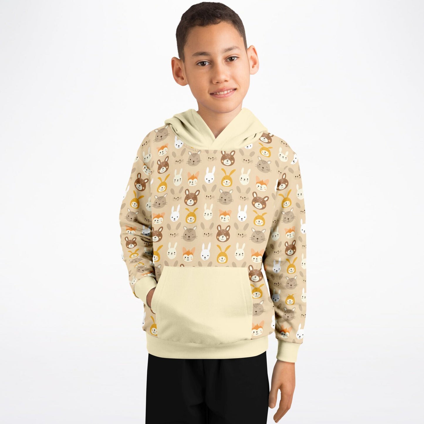 Fashion Kids Hoodie - Animal Print