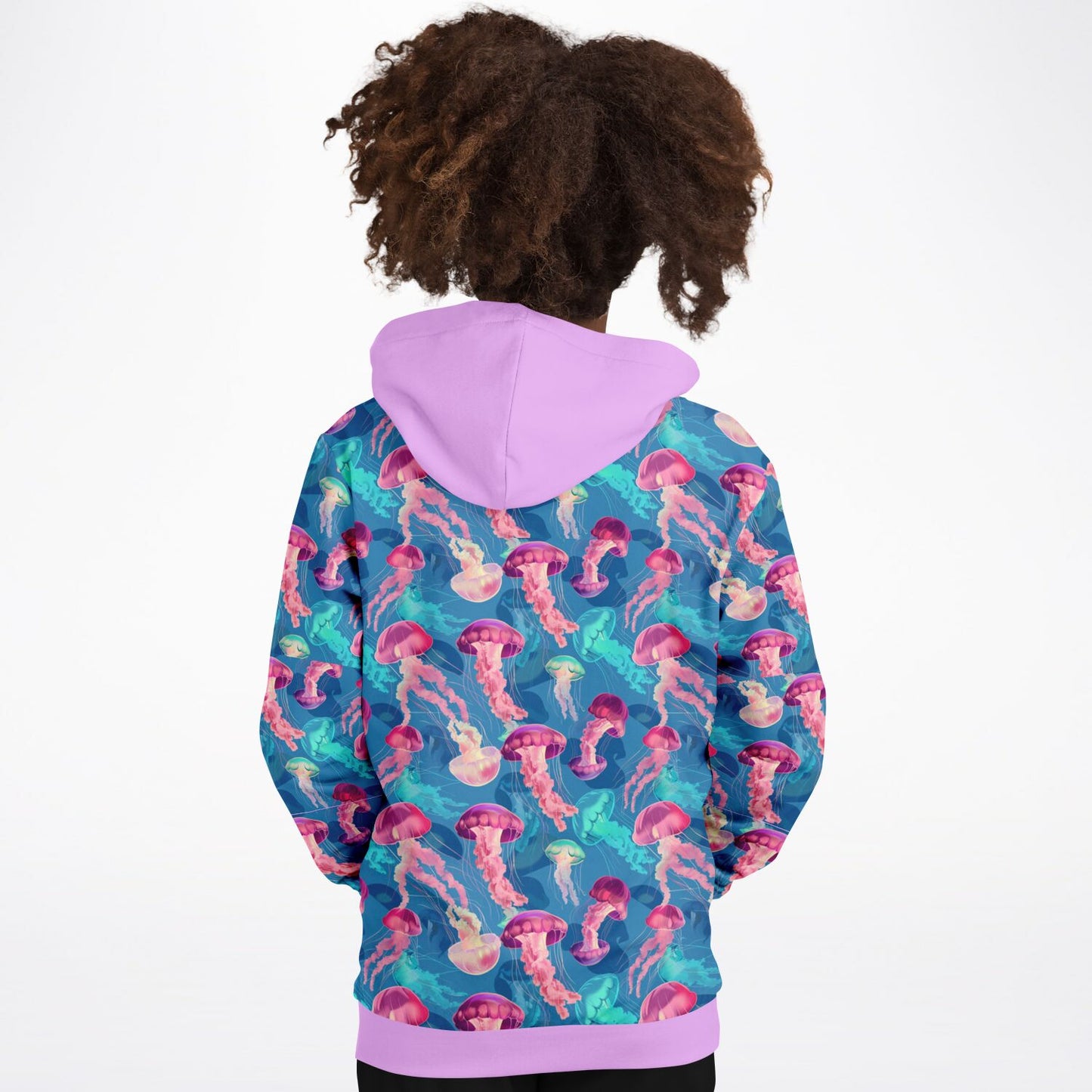 Fashion Kids Hoodie - Pink Ocean