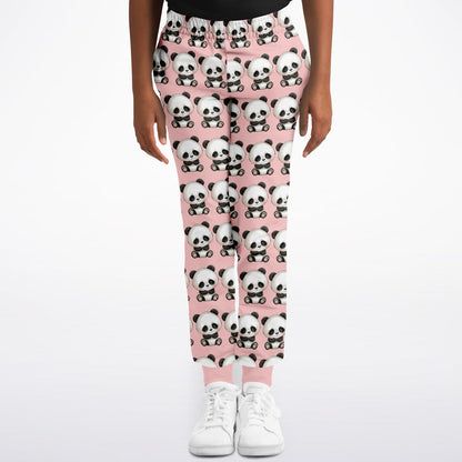 Fashion Kids/Youth Jogger - Panda Pink