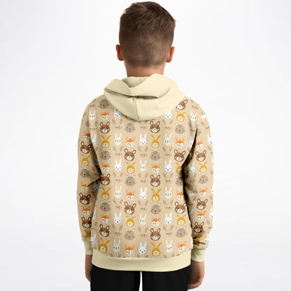 Fashion Kids Hoodie - Animal Print