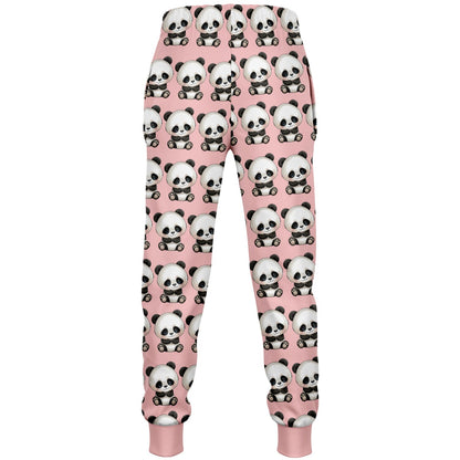 Fashion Kids/Youth Jogger - Panda Pink