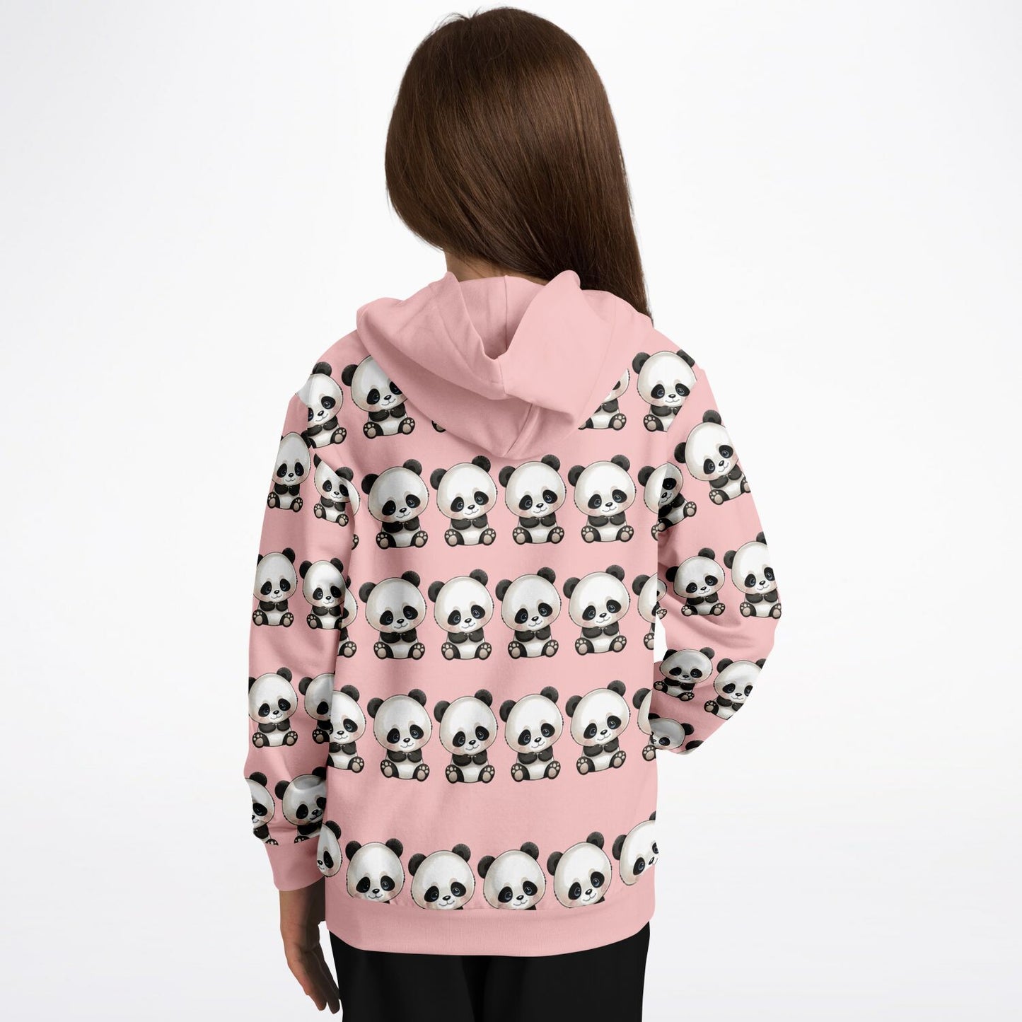 Fashion Kids Hoodie - Pink Panda