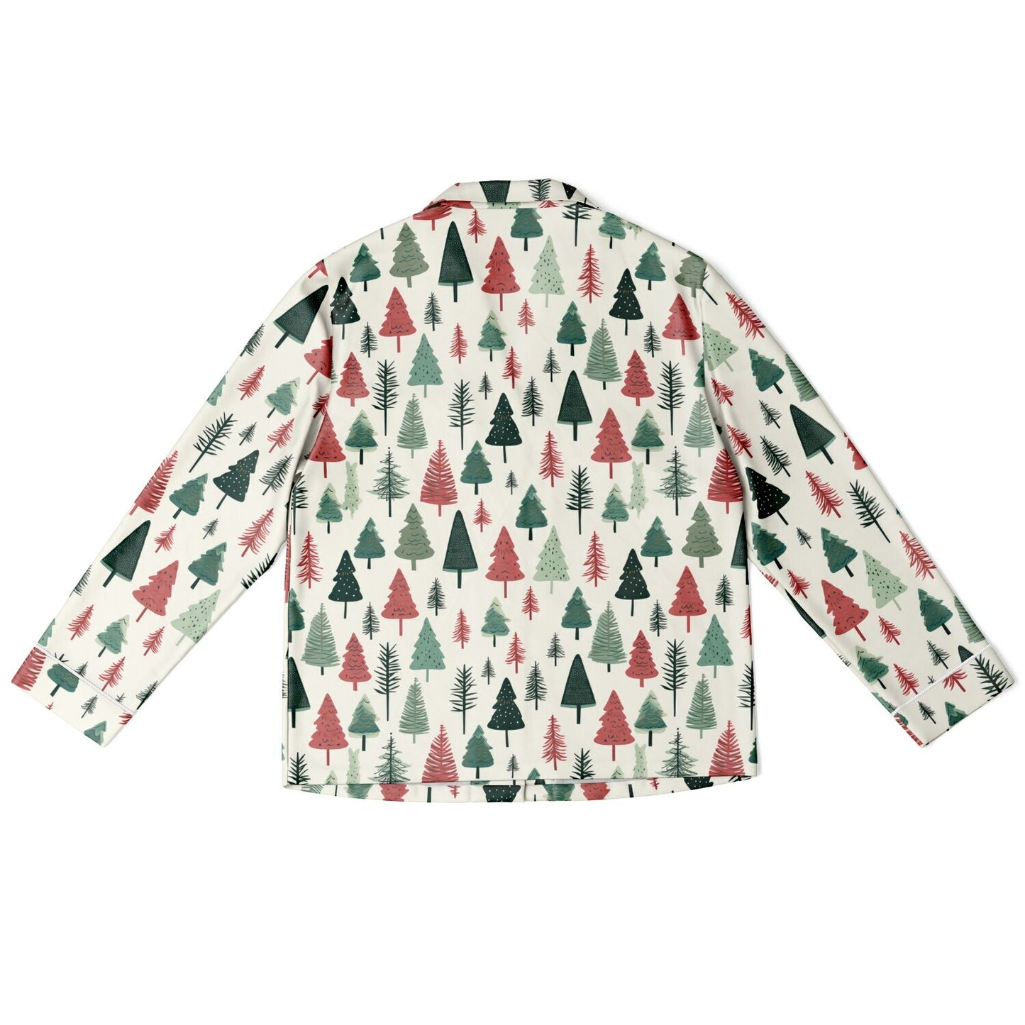 Women's Satin Set Pajamas -Christmas Tree