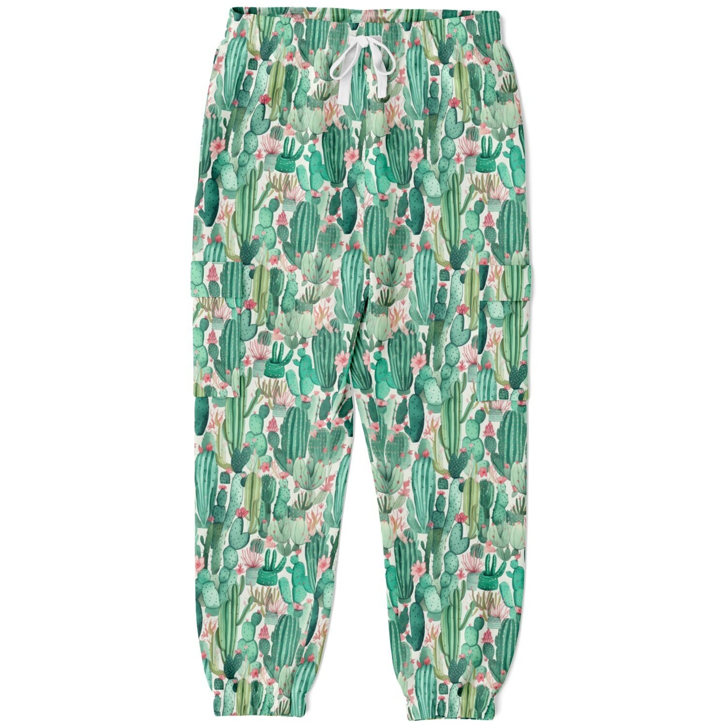 Fashion Cargo Sweatpants - Plants