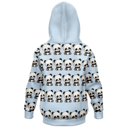 Fashion Kids Hoodie - Blue Panda