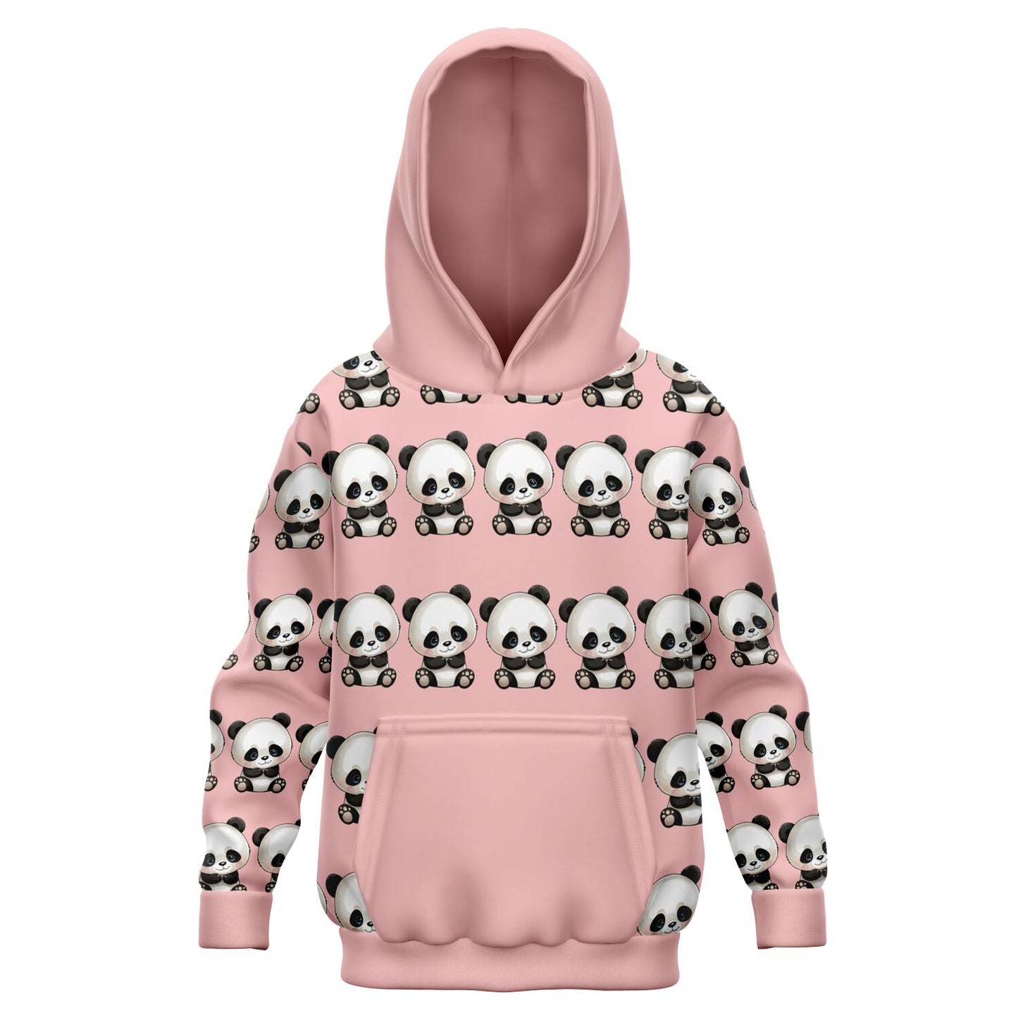 Fashion Kids Hoodie - Pink Panda