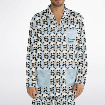 Men's Satin Set Pajamas - dreaming together