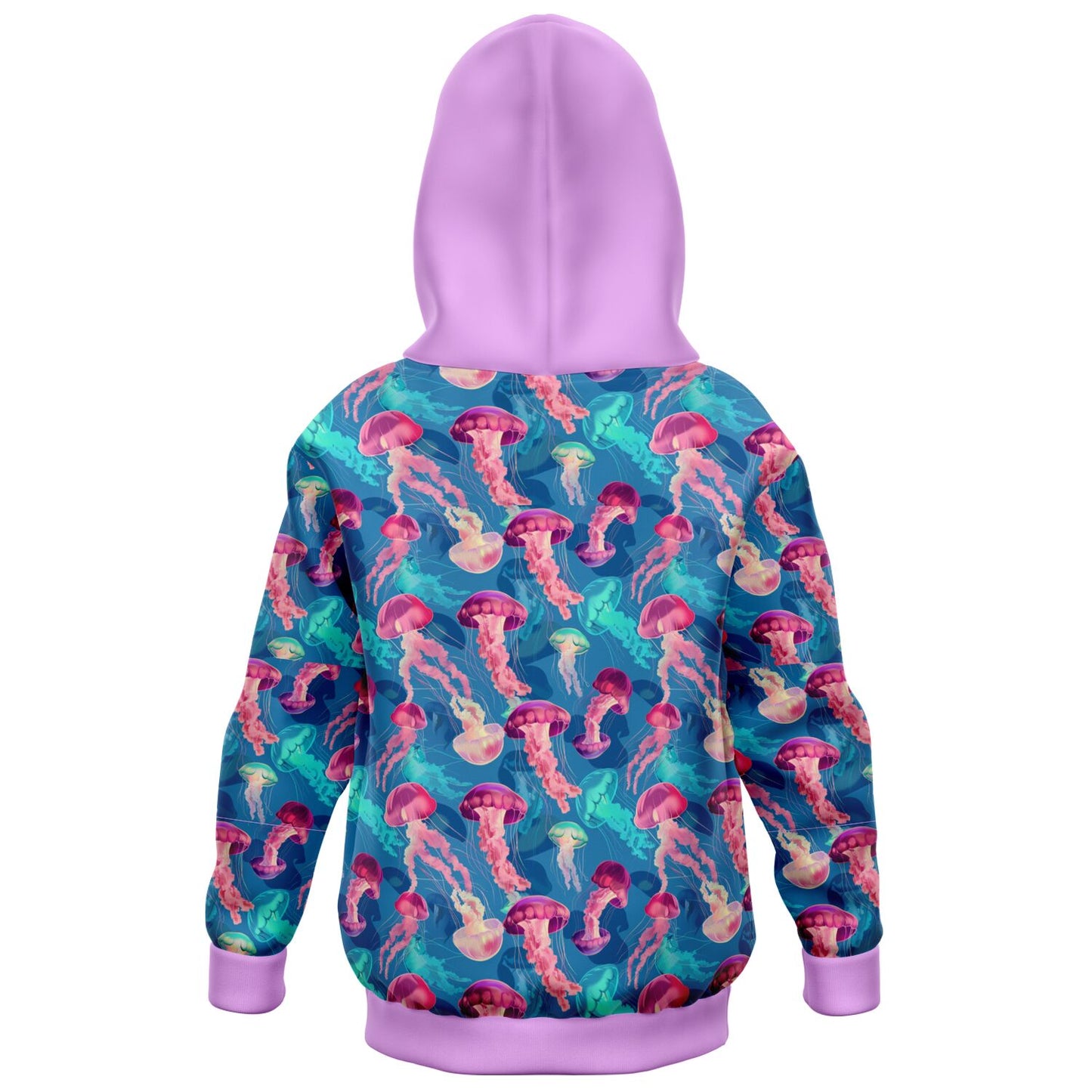 Fashion Kids Hoodie - Pink Ocean
