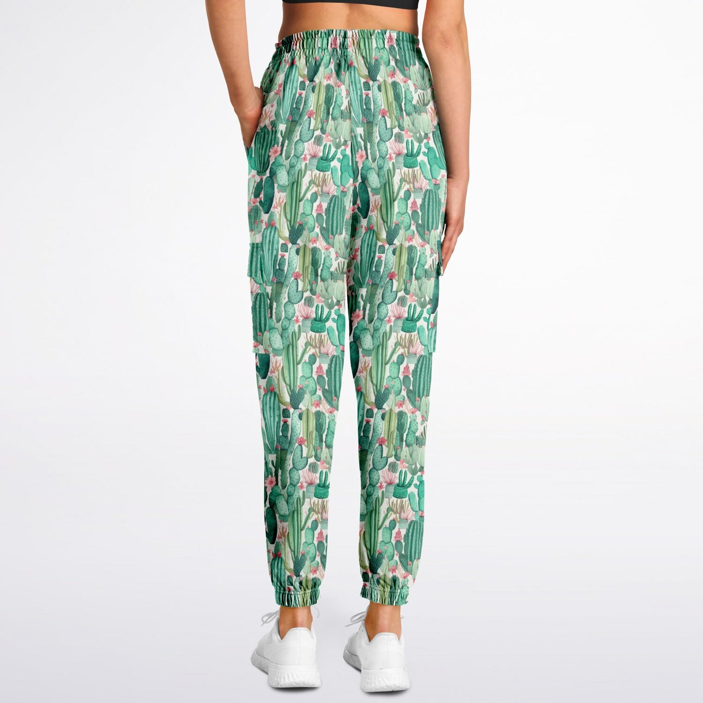 Fashion Cargo Sweatpants - Plants