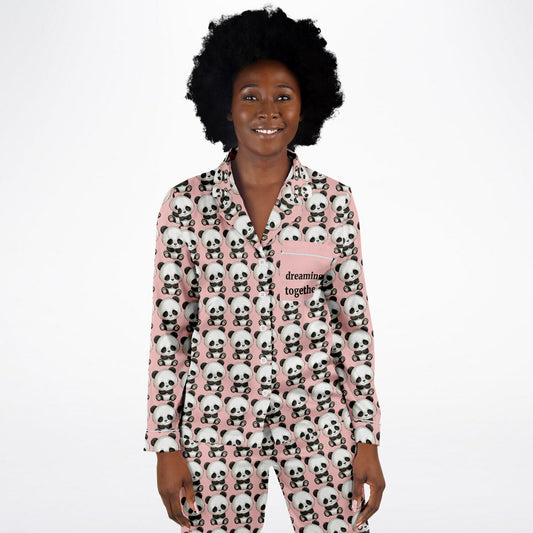 Women's Satin Set Pajamas - Dreaming together