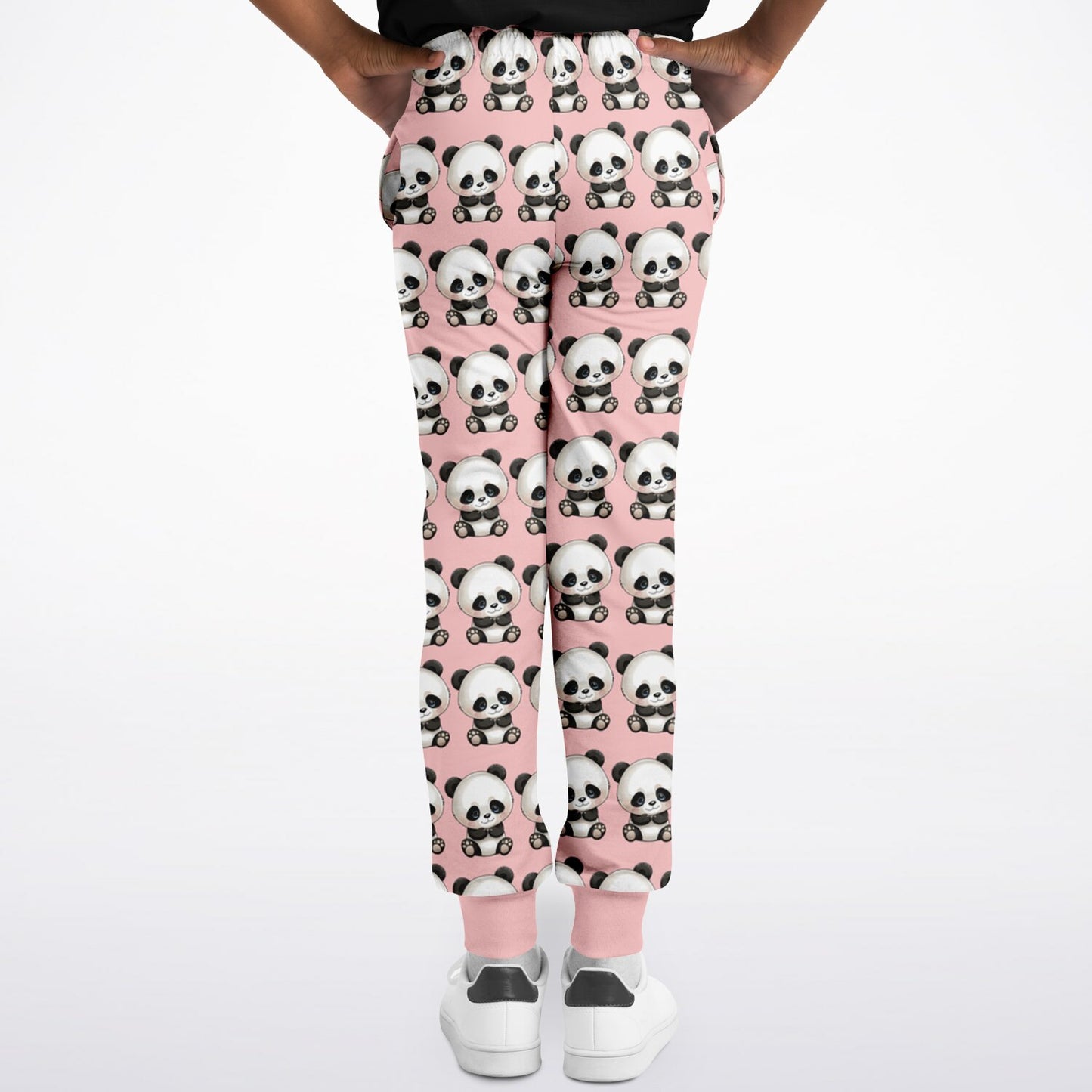 Fashion Kids/Youth Jogger - Panda Pink