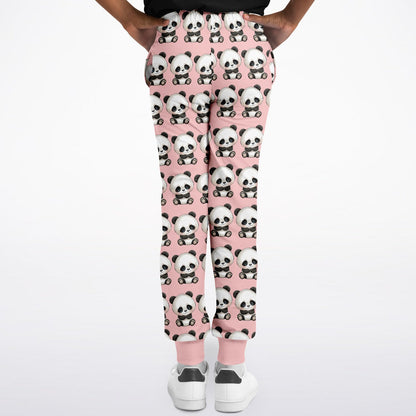 Fashion Kids/Youth Jogger - Panda Pink