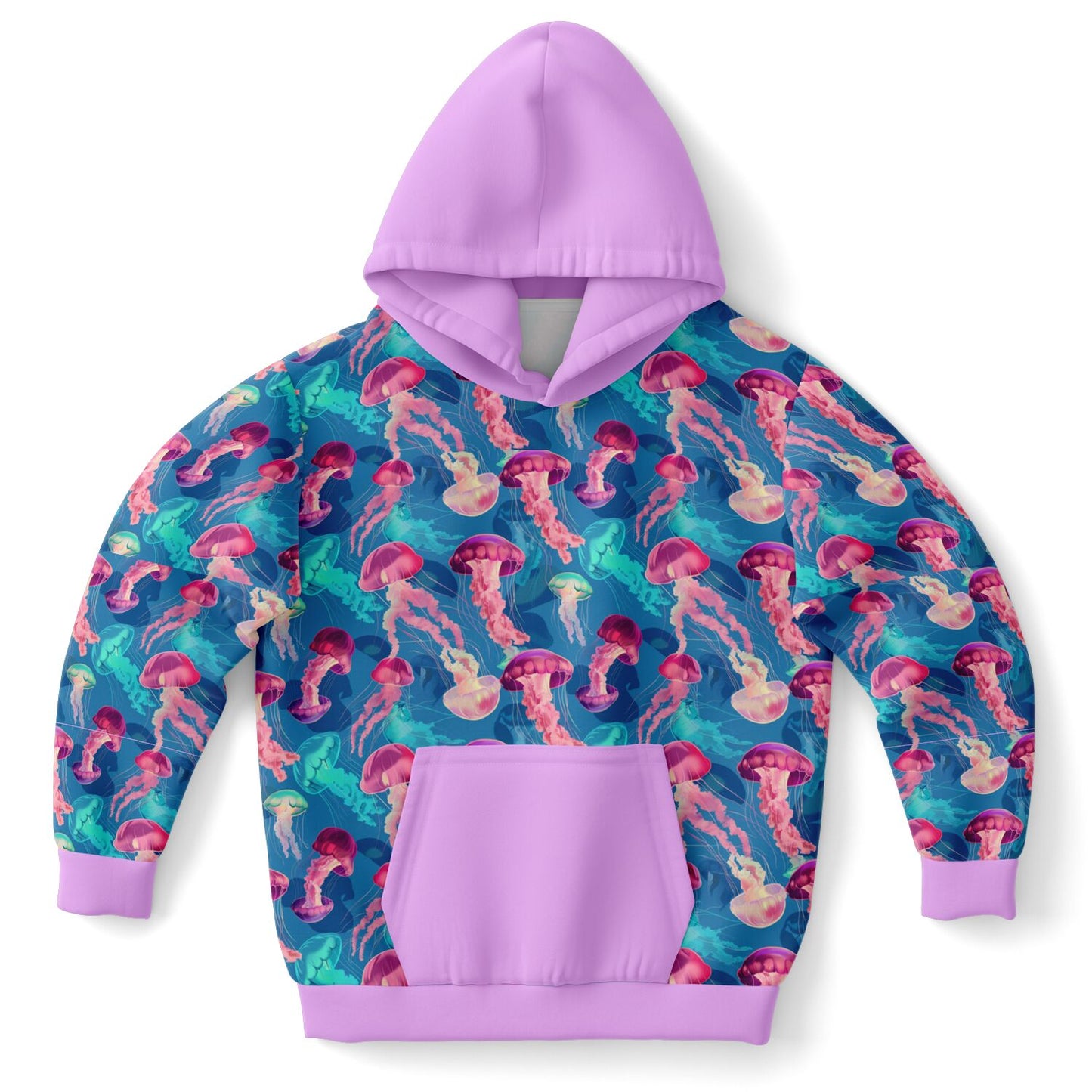 Fashion Kids Hoodie - Pink Ocean