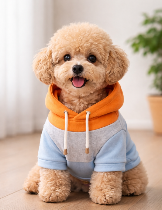 Dog Hoodie Orange