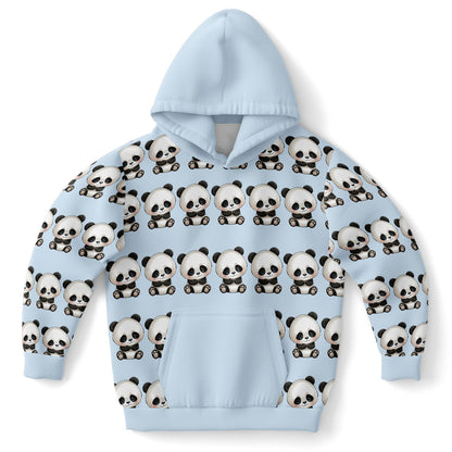 Fashion Kids Hoodie - Blue Panda
