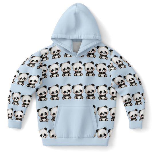 Fashion Kids Hoodie - Blue Panda