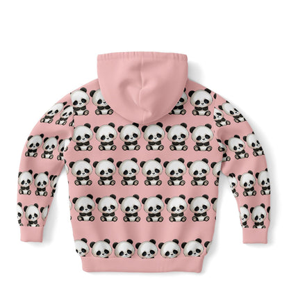 Fashion Kids Hoodie - Pink Panda