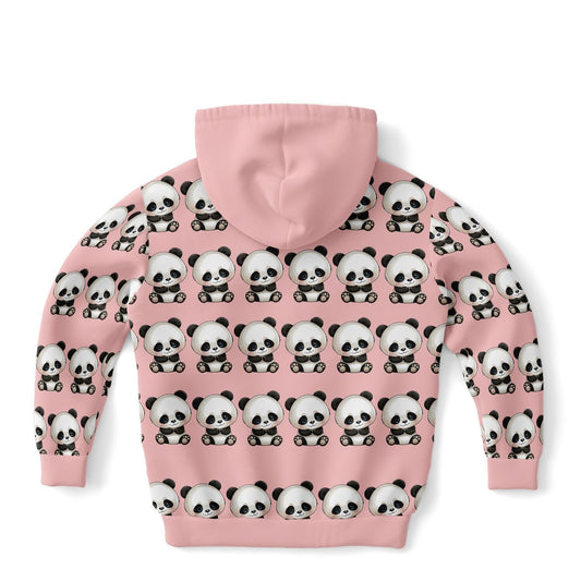 Fashion Kids Hoodie - Pink Panda