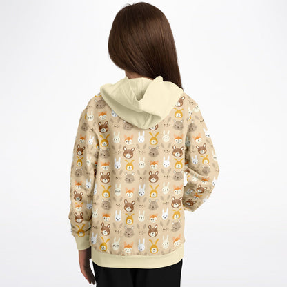 Fashion Kids Hoodie - Animal Print