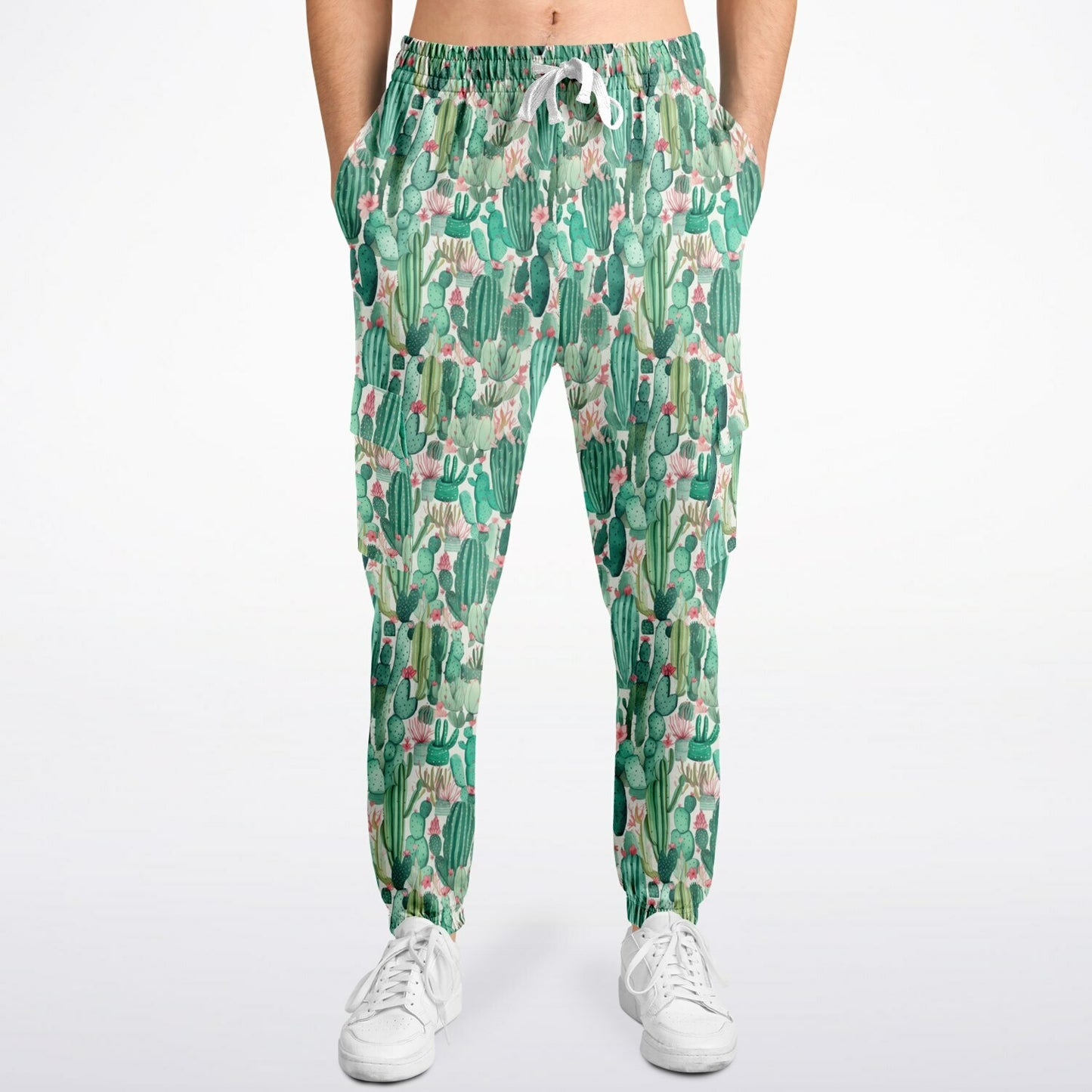 Fashion Cargo Sweatpants - Plants
