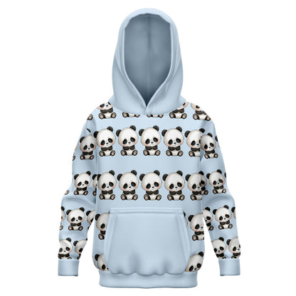 Fashion Kids Hoodie - Blue Panda