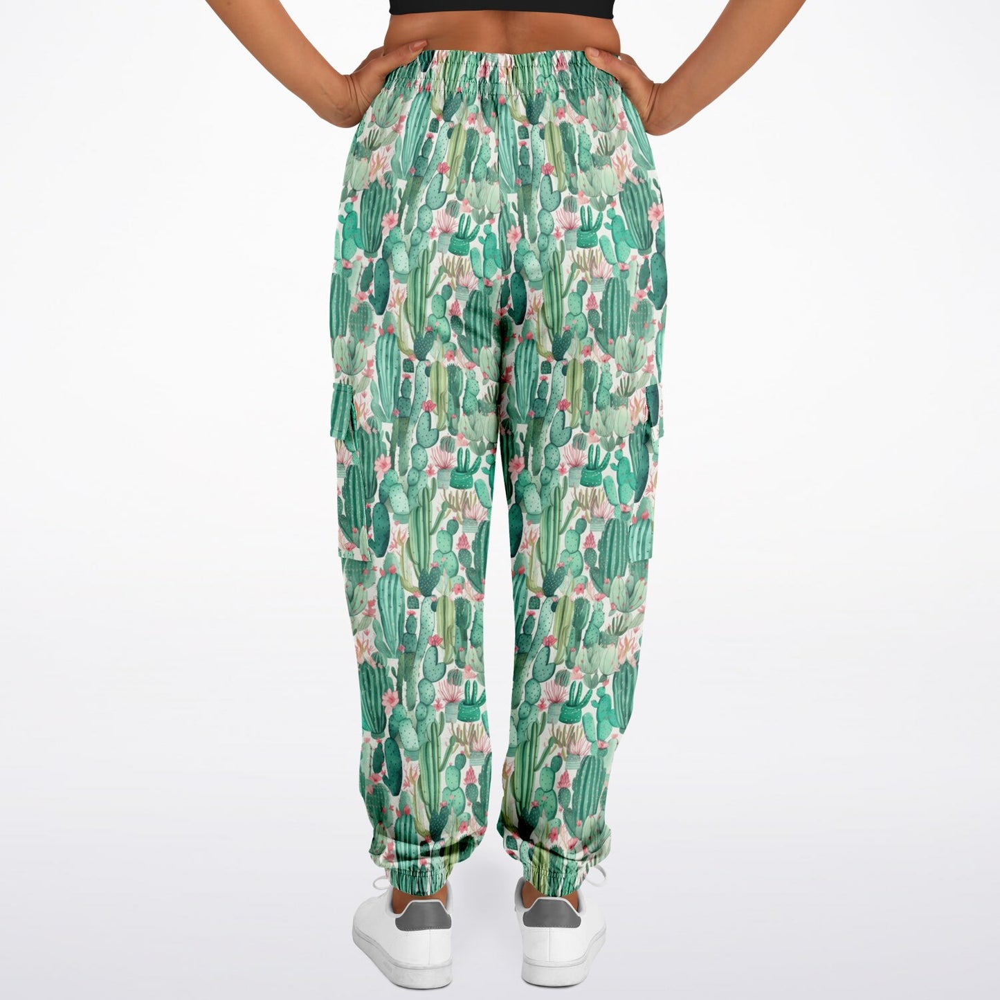 Fashion Cargo Sweatpants - Plants