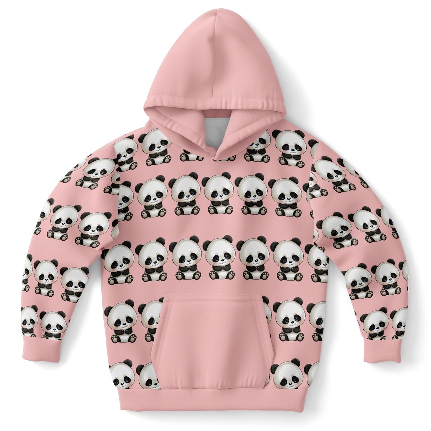 Fashion Kids Hoodie - Pink Panda