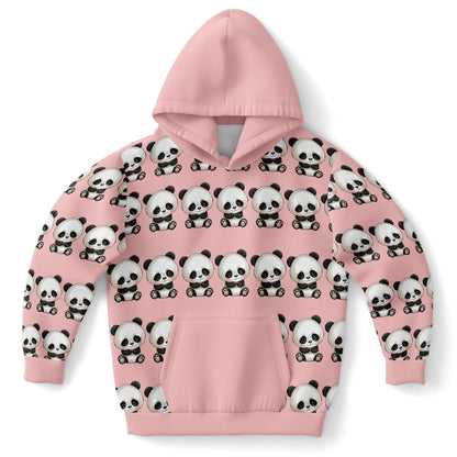 Fashion Kids Hoodie - Pink Panda