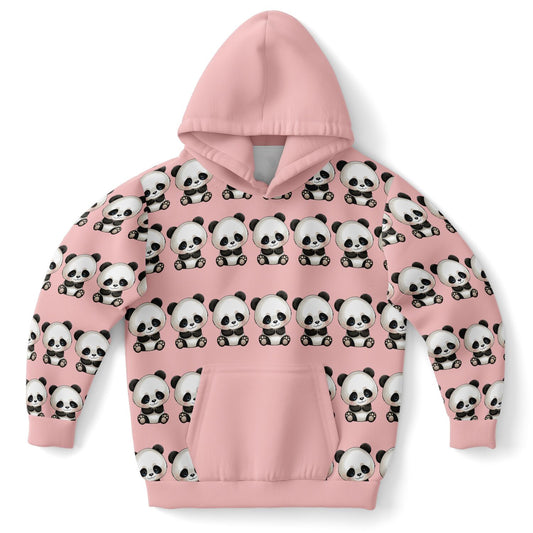 Fashion Kids Hoodie - Pink Panda
