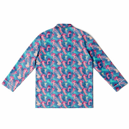 Men's Satin Set Pajamas - Ocean