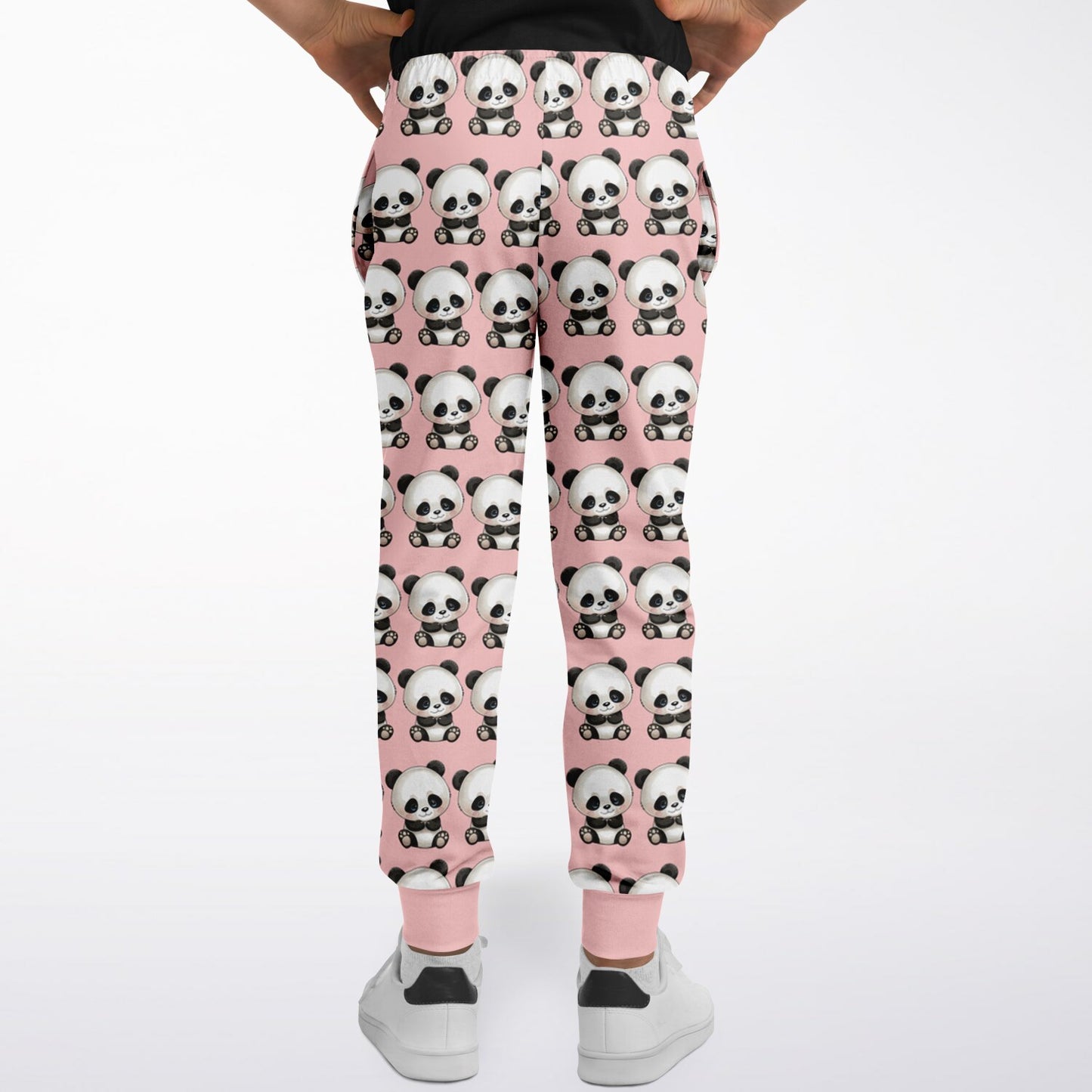 Fashion Kids/Youth Jogger - Panda Pink